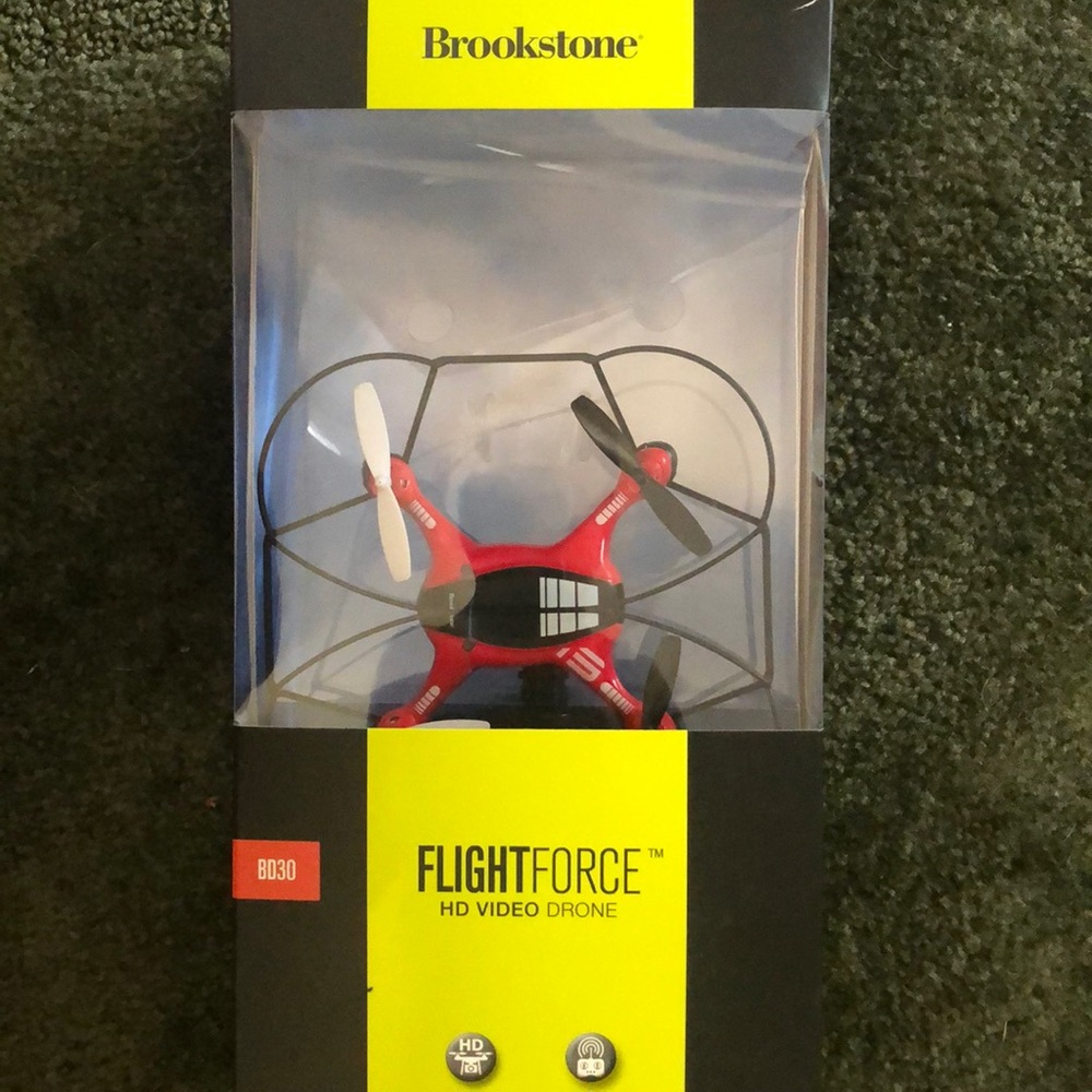 Brookstone Flight Force HD Video Drone